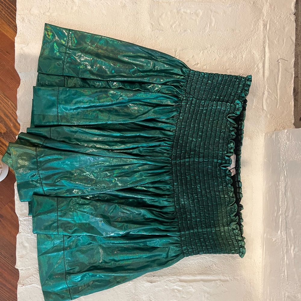 Queen of Sparkles Emerald Green Women's Swing Short